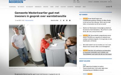 DVHN: “Gemeente Westerkwartier gaat met inwoners in gesprek over warmtetransitie”