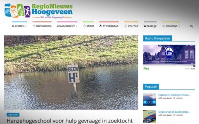 Regionieuws Hoogeveen: Hanzehogeschool voor hulp gevraagd in zoektocht naar draagvlak waterstofwijk